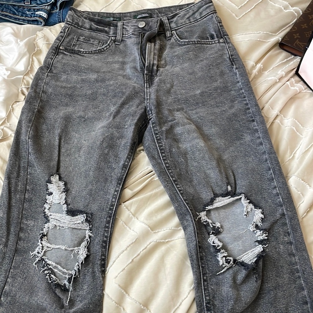 Wild Fable Distressed Black Jeans